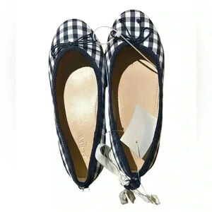 J Crew Crew Cuts Kids Gingham Shoes size 1